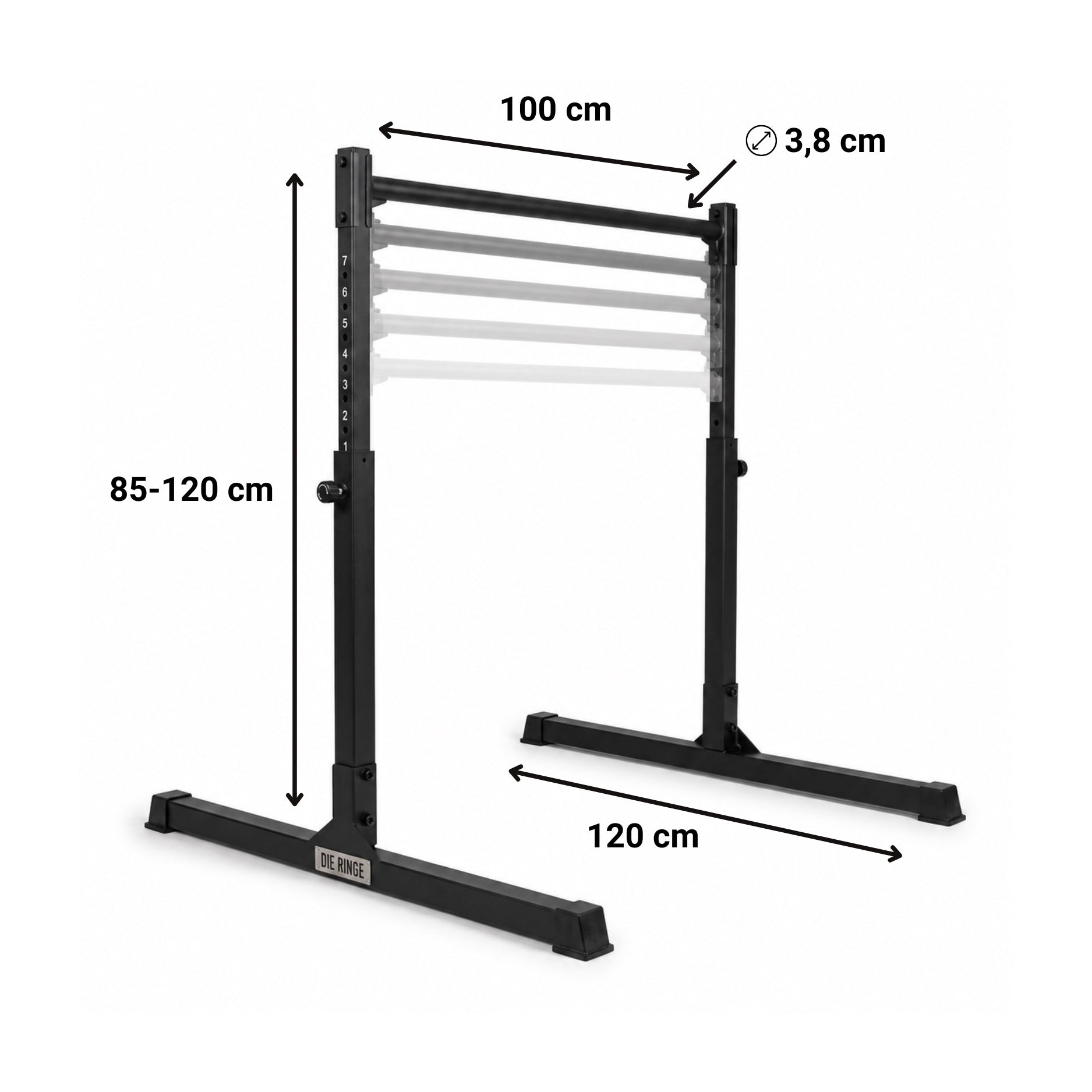 Static Bar - Calisthenics-Stange für Front Lever & Back Lever
